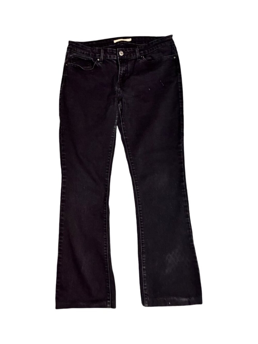Sz.31*Levi's*715 Black Bootcut Jeans--Mid-Rise